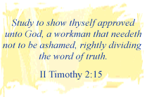 Study To Be Approved By God